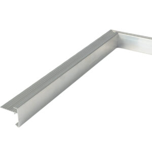 Aluminium binnenhoek aluminiumkleur hoogte 45mm