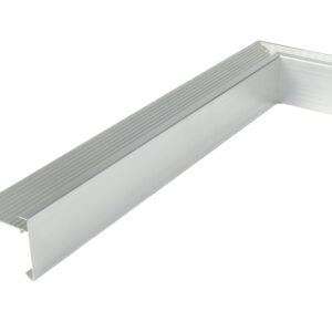 Aluminium binnenhoek aluminiumkleur hoogte 60mm