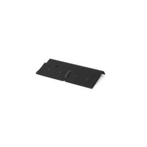Aluminium verbindingsstuk RAL 9005 voor daktrim hoogte 45mm