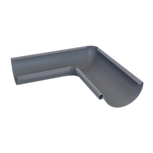 Dakgoot binnenhoek 125mm - RAL 7024