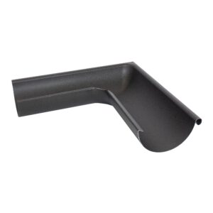 Dakgoot buitenhoek 125mm - RAL 9005