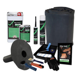 EPDM compleet pakket afmeting: Breedte 3,05 x Lengte 10,5meter
